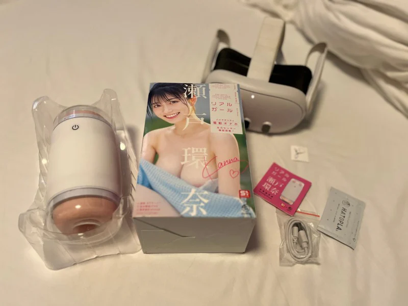 Quest3とともに撮影された「リアルガール 瀬戸環奈」